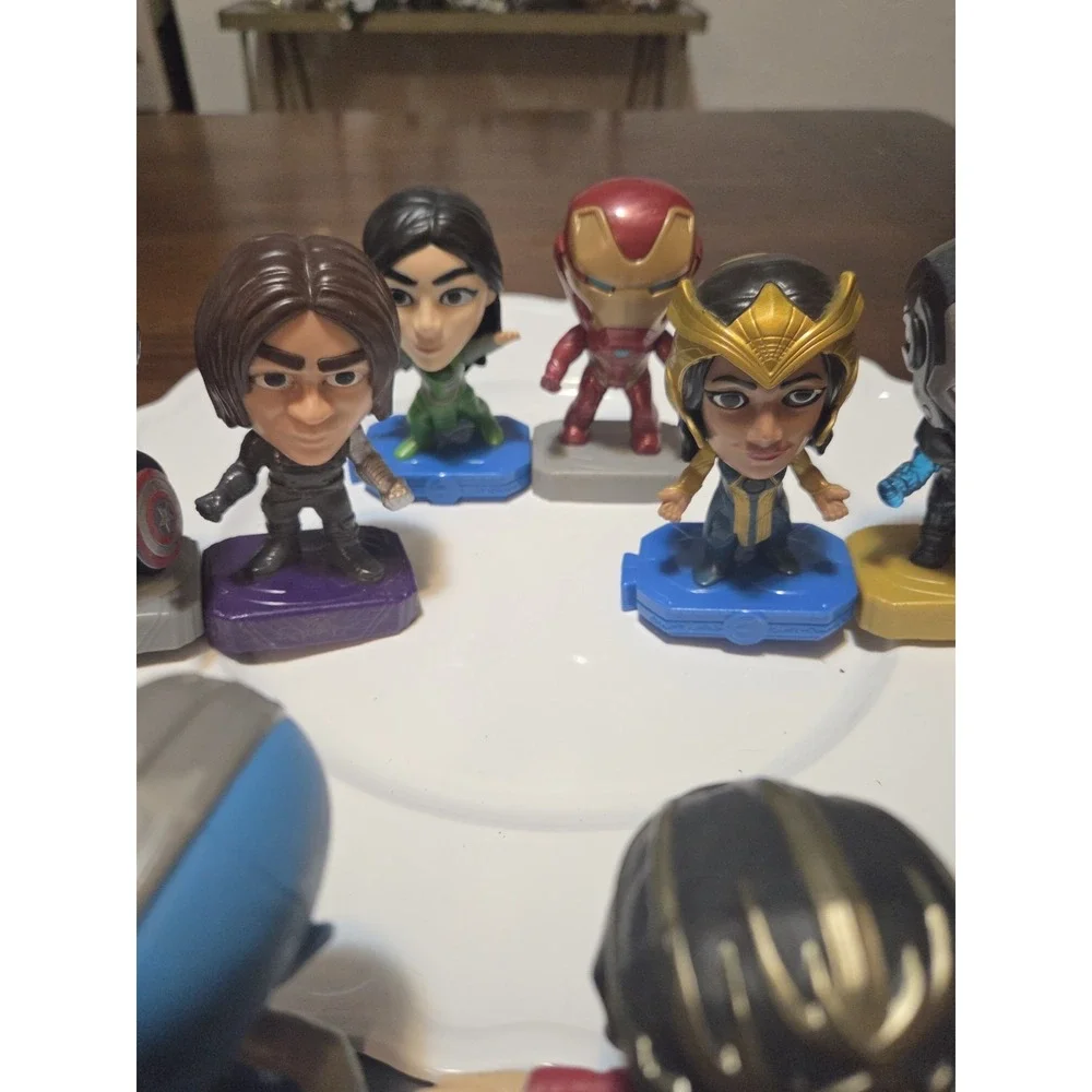 Mcdonalds Happy Meal Marvel Toys, Lot Of 10